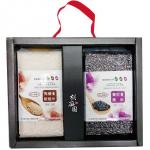 養生穀物禮盒2入(軟糙米+軟黑米)