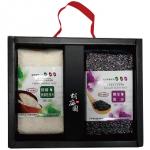 養生穀物禮盒2入(胚芽米+軟黑米)