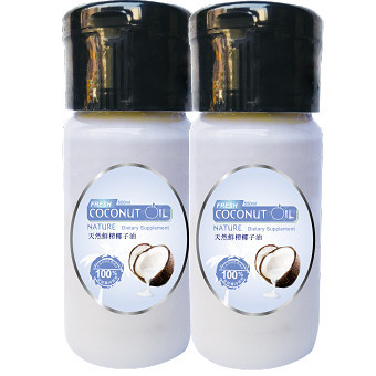 冷壓鮮榨椰子油(2瓶)(500ml X2)