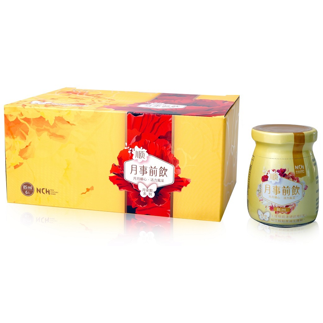 月事前飲(85ml/瓶，6瓶/盒)