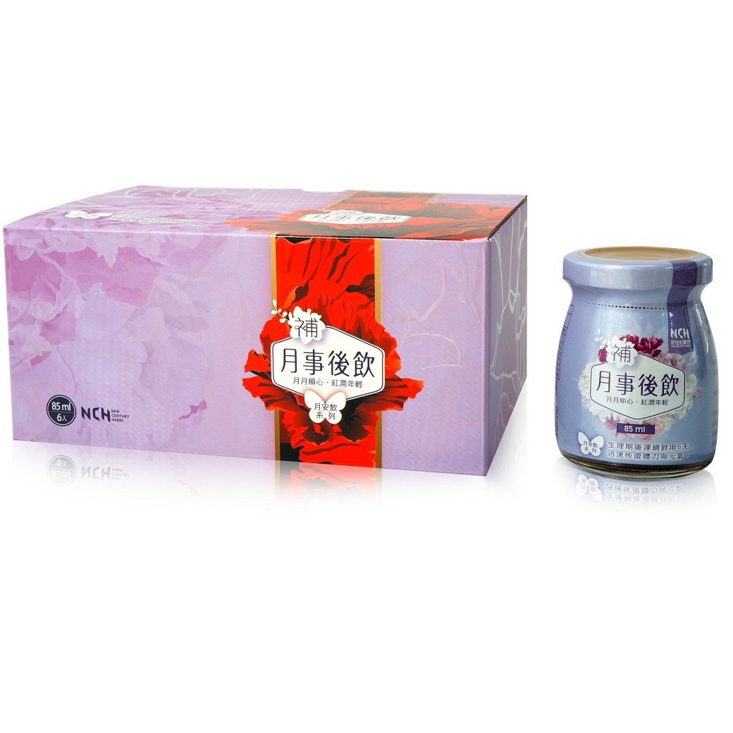 月事後飲(85ml/瓶，6瓶/盒)